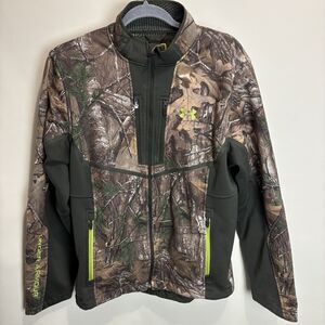 Under Armour Scent Control Infrared Storm Speed Freek Camo Jacket Realtree Large